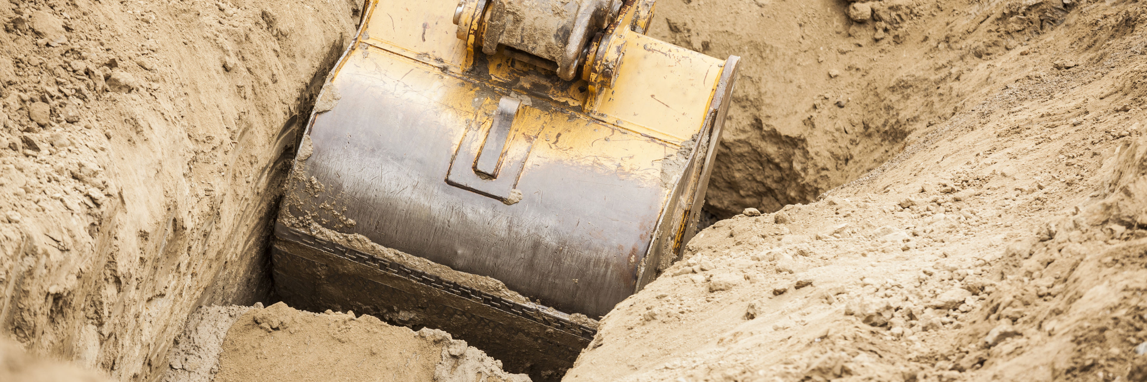 Gavemaskine der arbejder