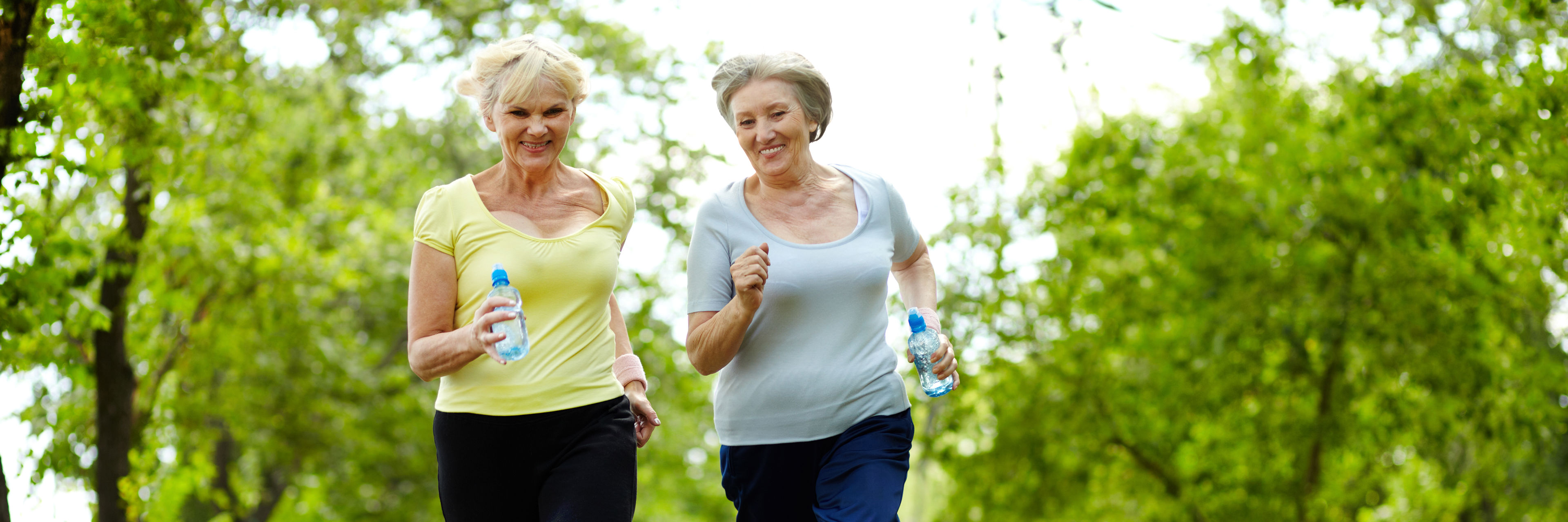 To kvinder på løbetur