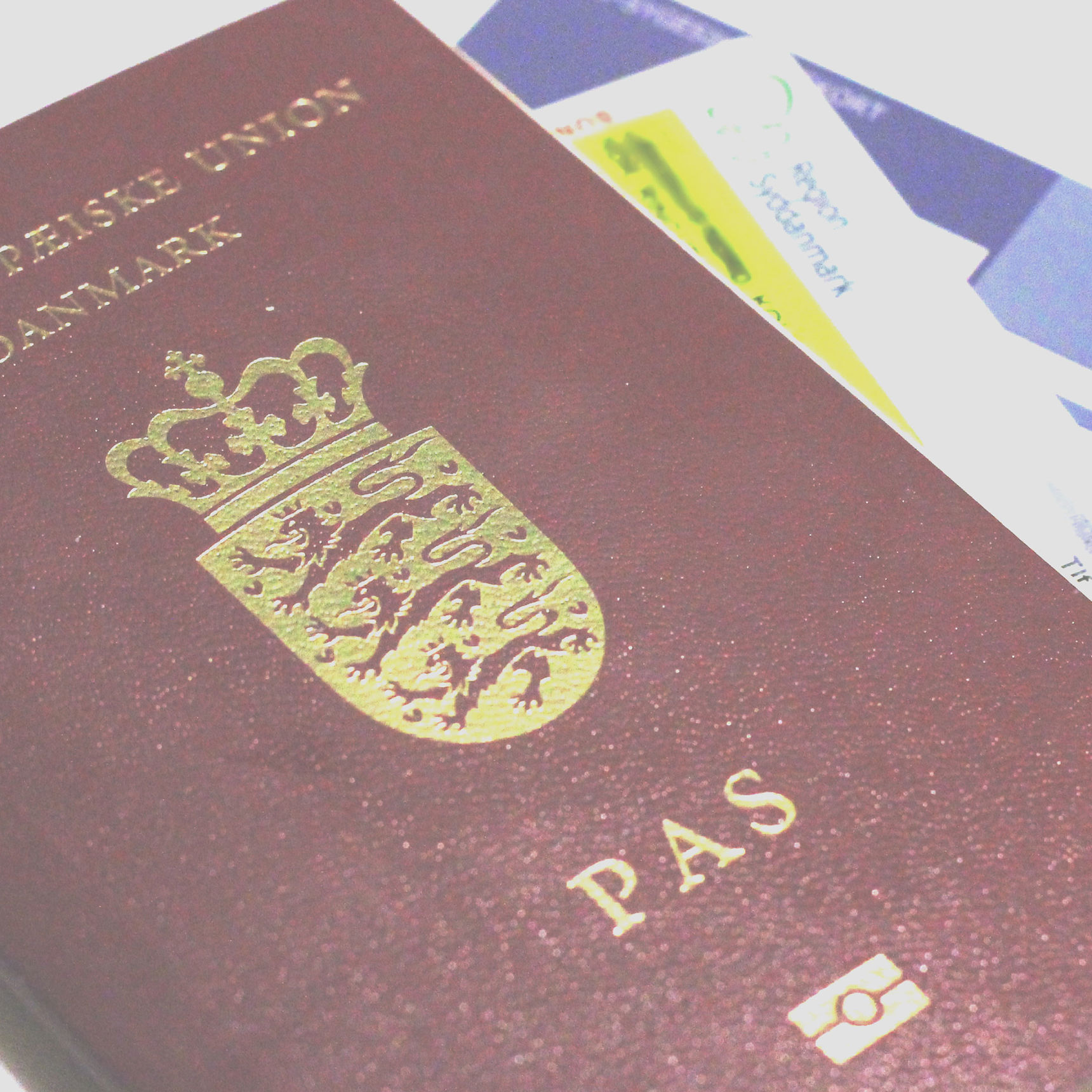 Pas, sygesikring og blåt sygesikring