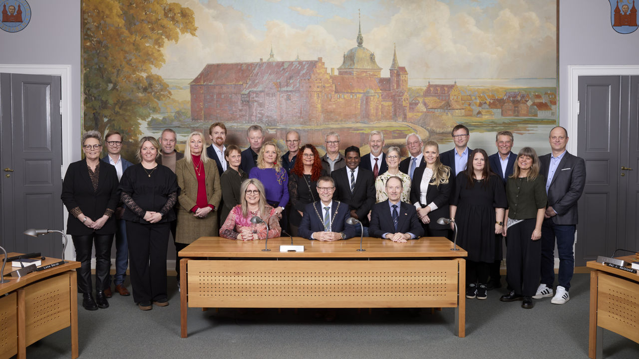 Det samlede byråd i Nyborg Kommune pr. 1. januar 2022