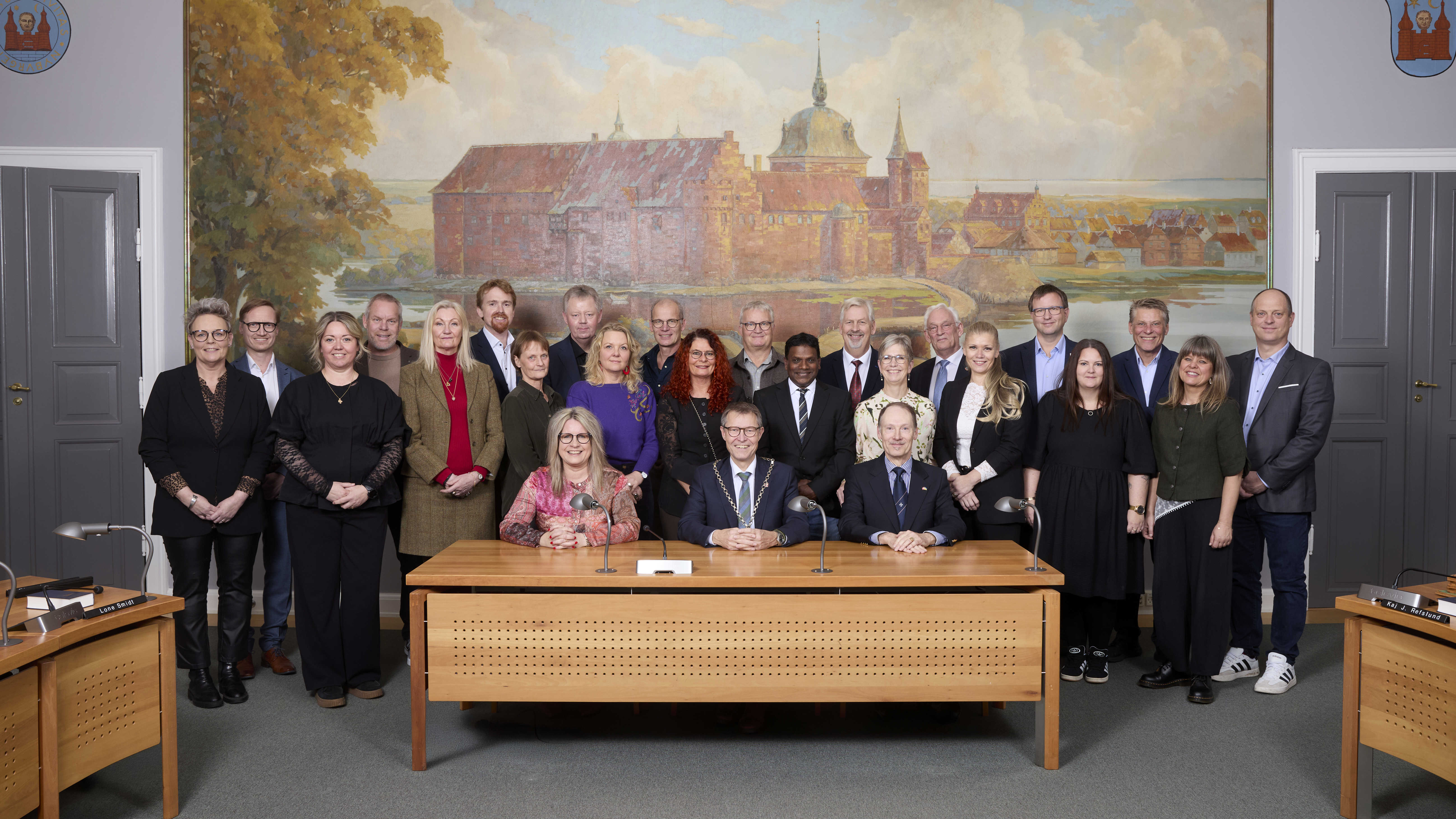 Det samlede byråd i Nyborg Kommune pr. 1. januar 2022