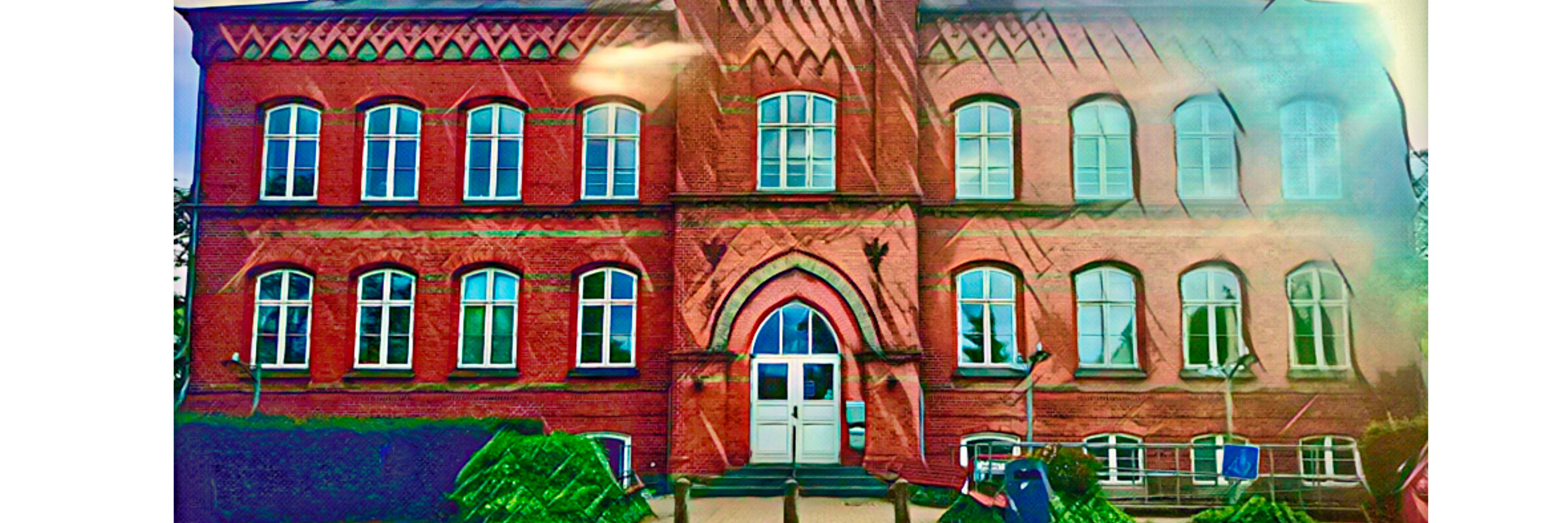 Tegning af bygningen Vestervold