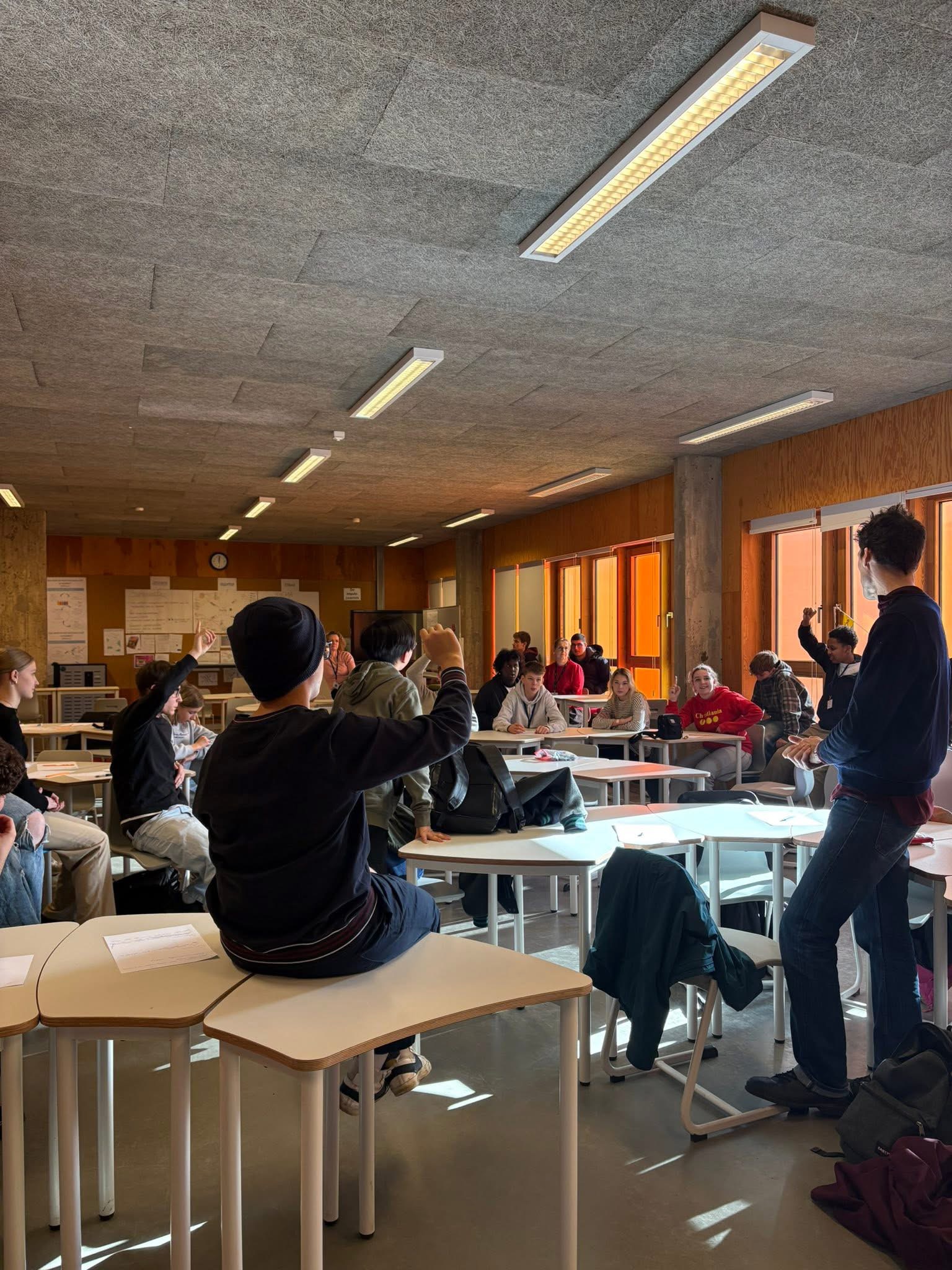 Elevrådsrejse til Bruxelles februar 2026 - håndsoprækning