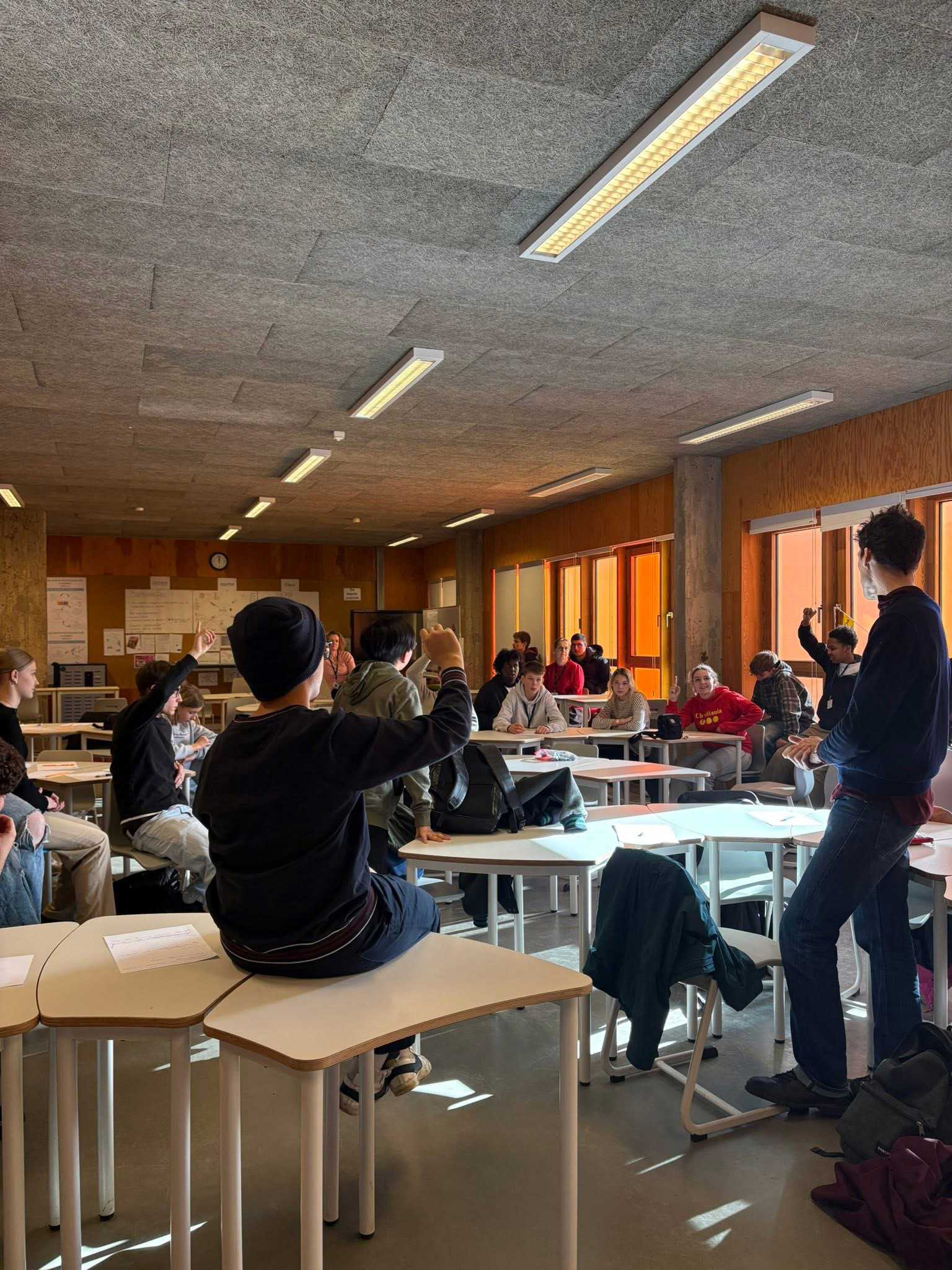 Elevrådsrejse til Bruxelles februar 2026 - håndsoprækning