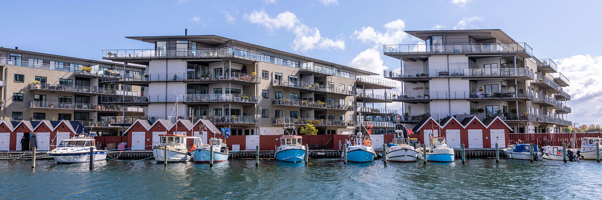 Havnelejligheder ved Nyborg Marina