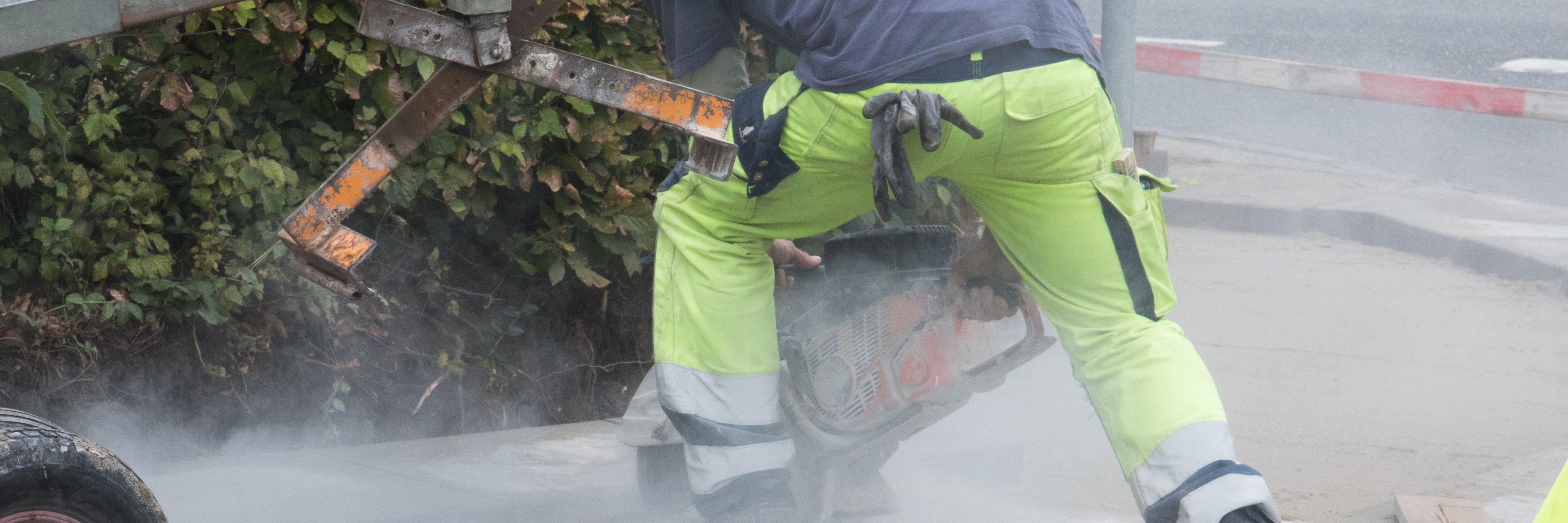 Miljøpåvirkning fra pladevibrator