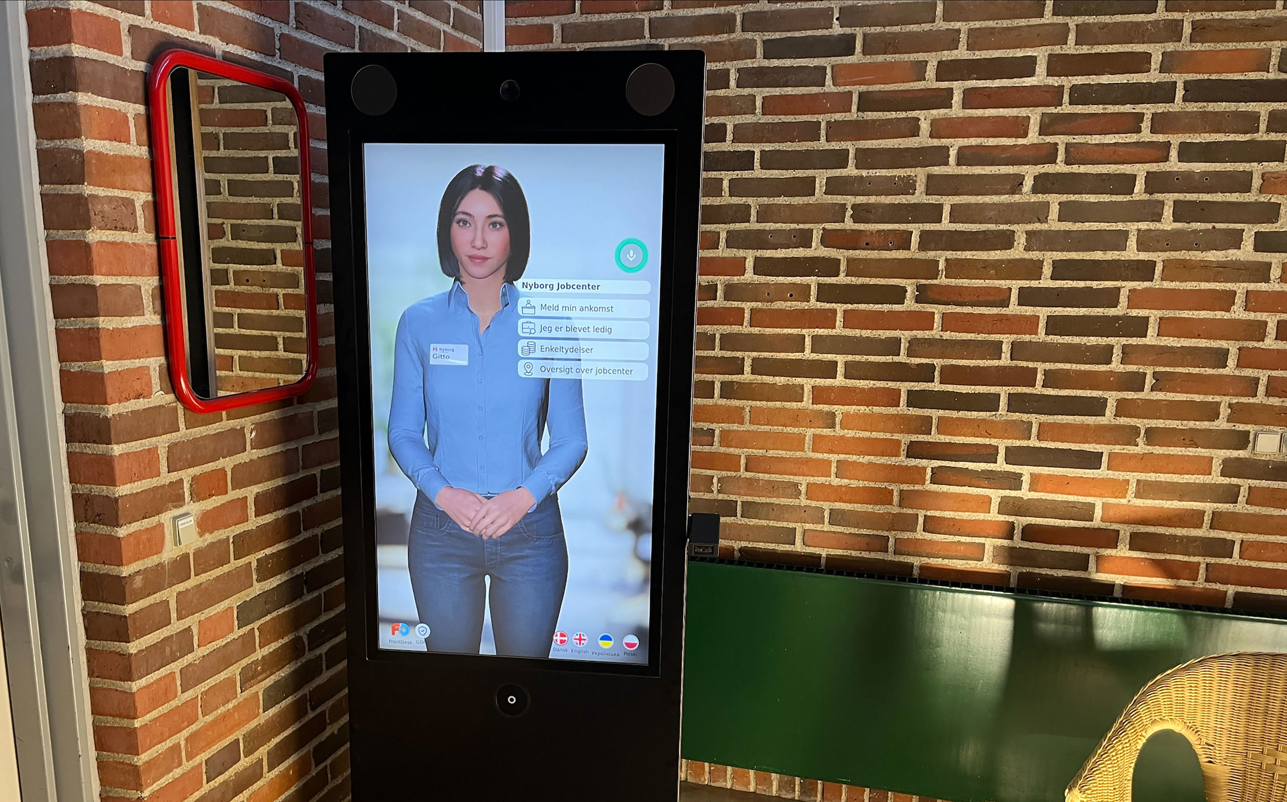 Gitto - en virtuel medarbejder i Nyborg Jobcenter
