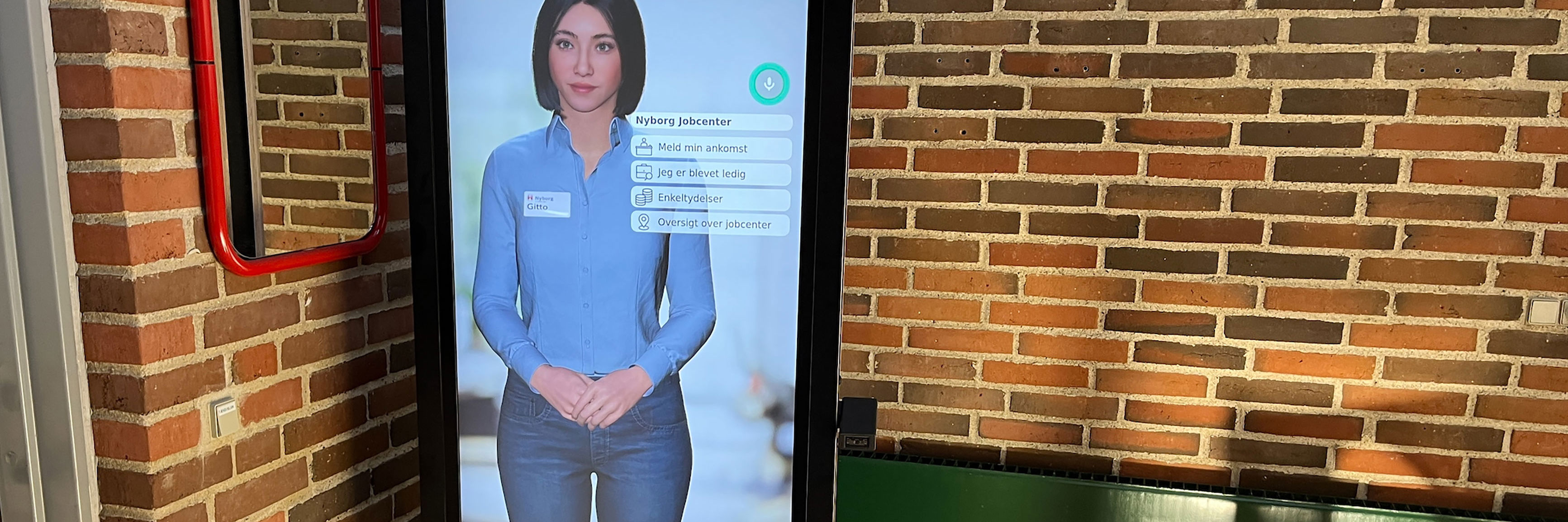Gitto - en virtuel medarbejder i Nyborg Jobcenter