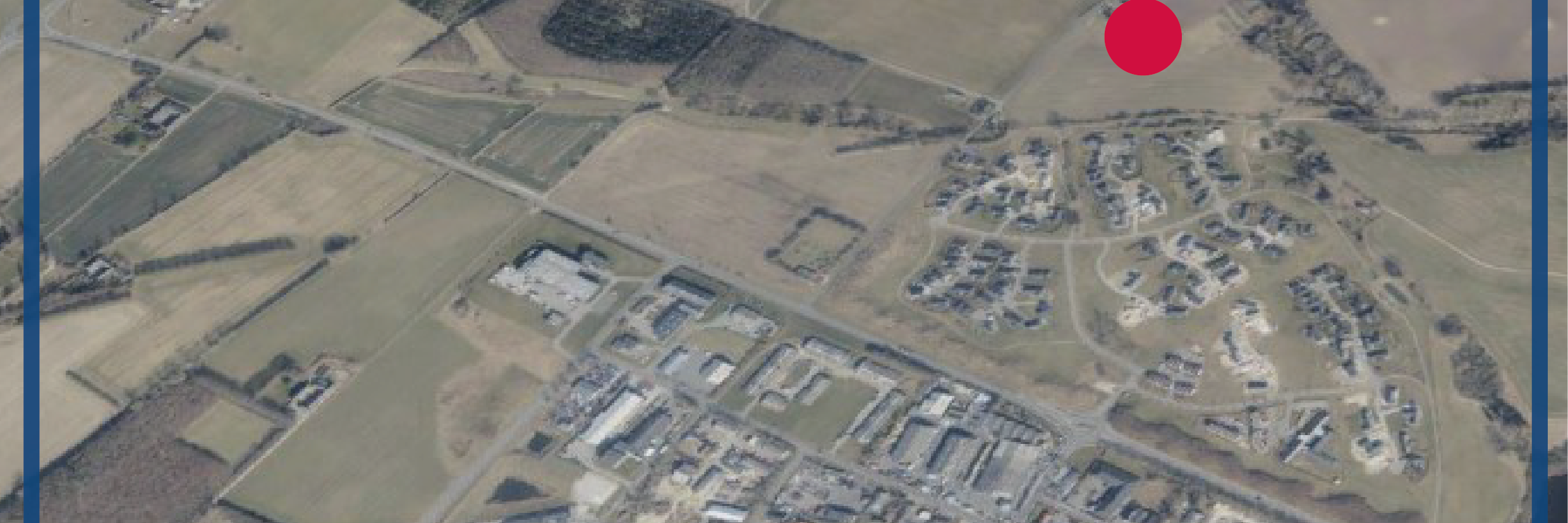 Luftfoto over Åbohaven Nyborg