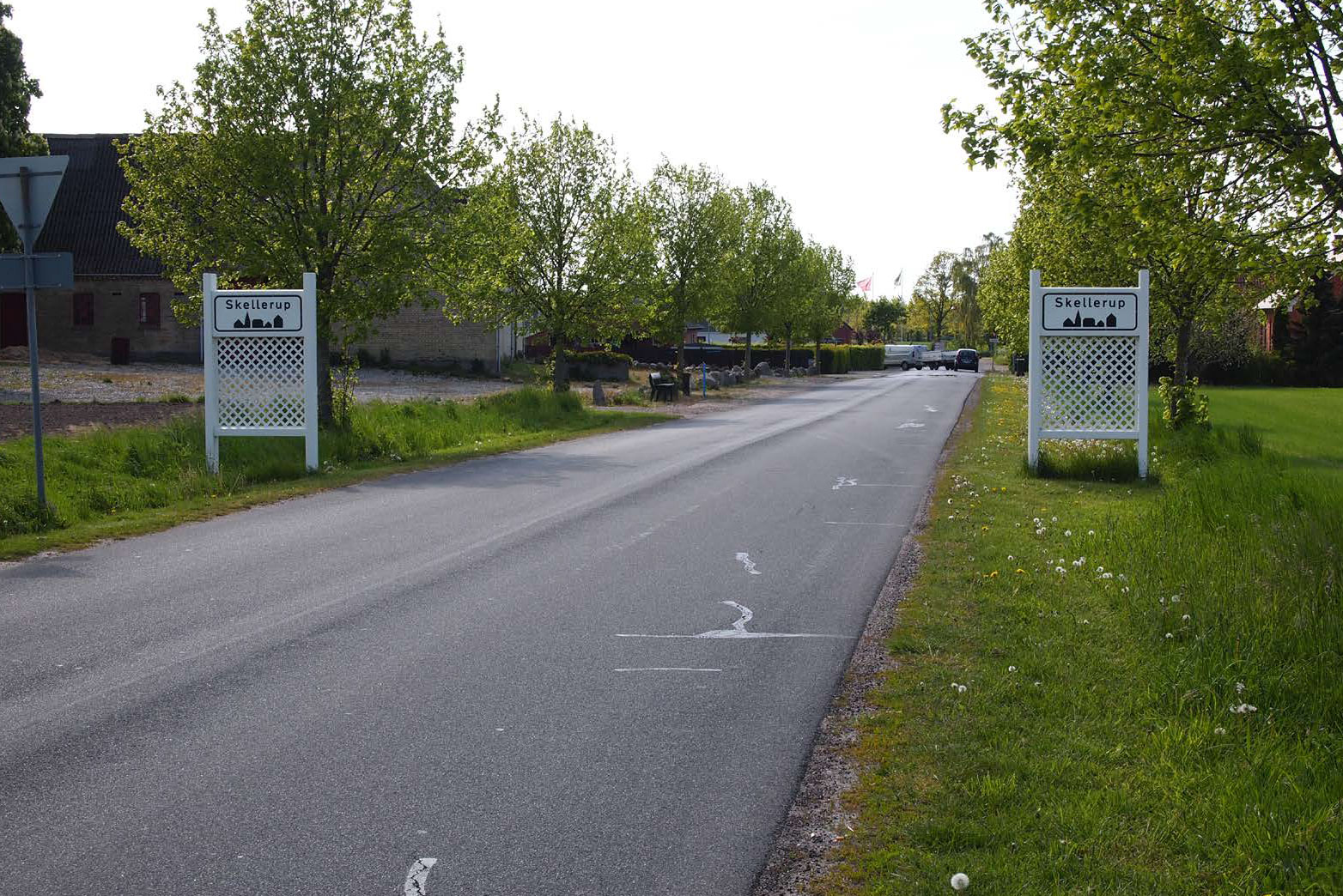 Byskilte i Skellerup