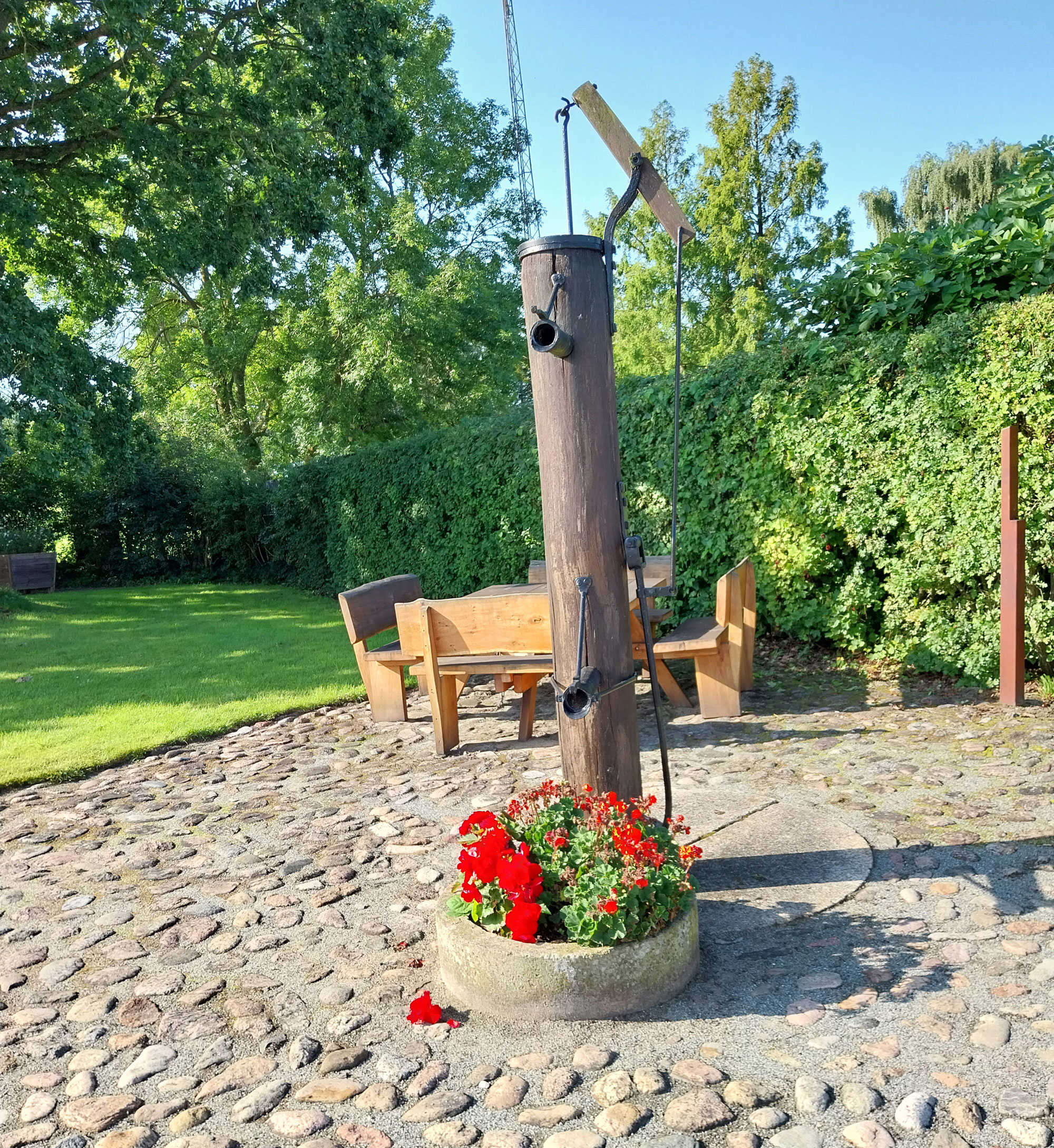 Vandpumpe i Refsvindinge