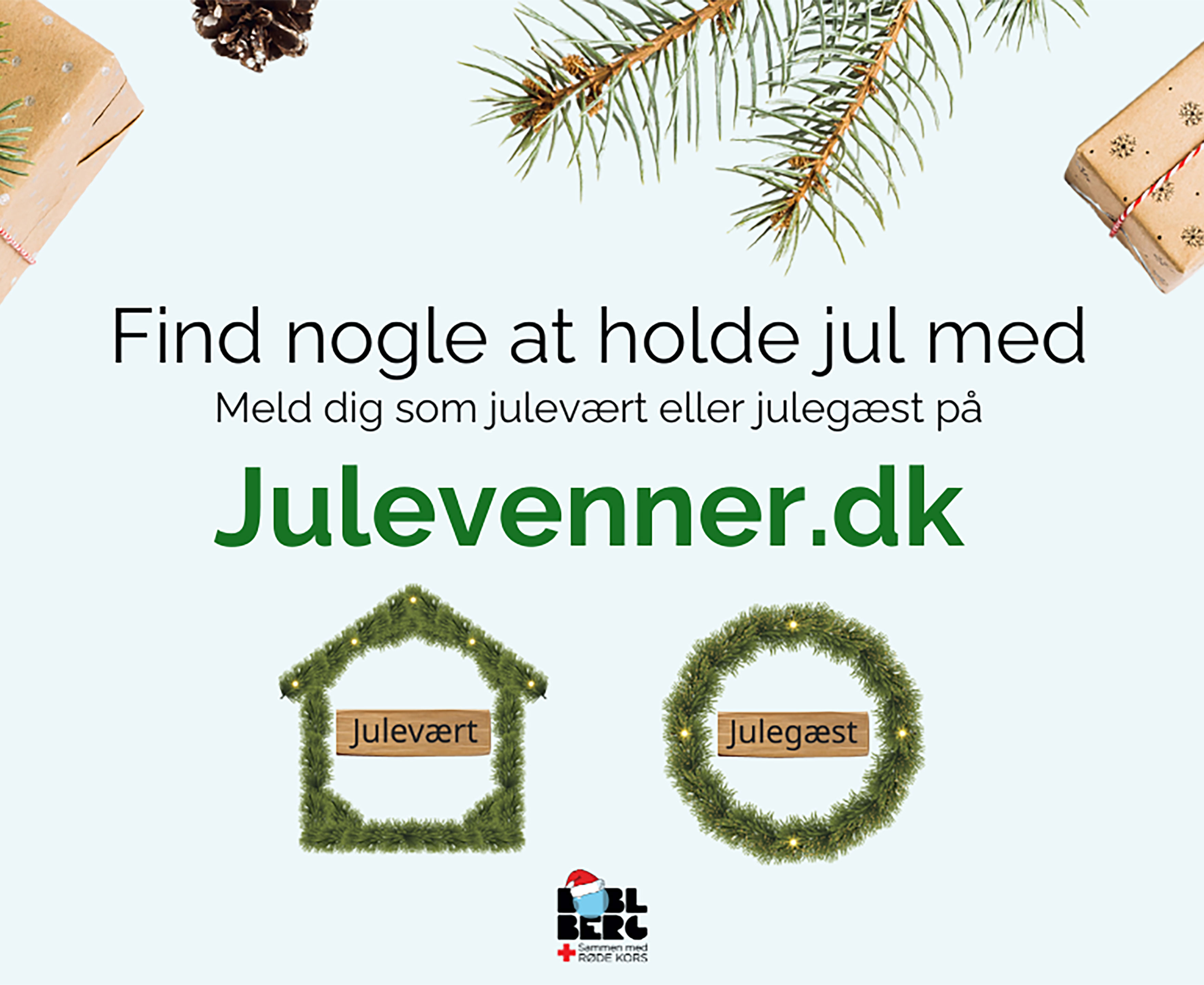 Julebanner for Julevenner.dk