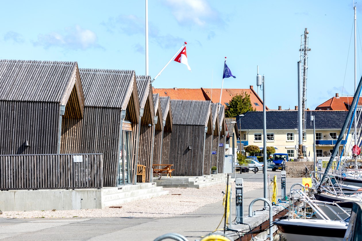 Klubhuse ved Nyborg Marina