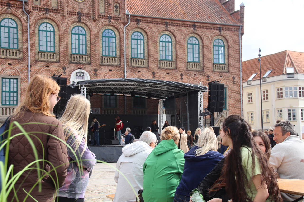 Gymnasiebandet spiller til NYD