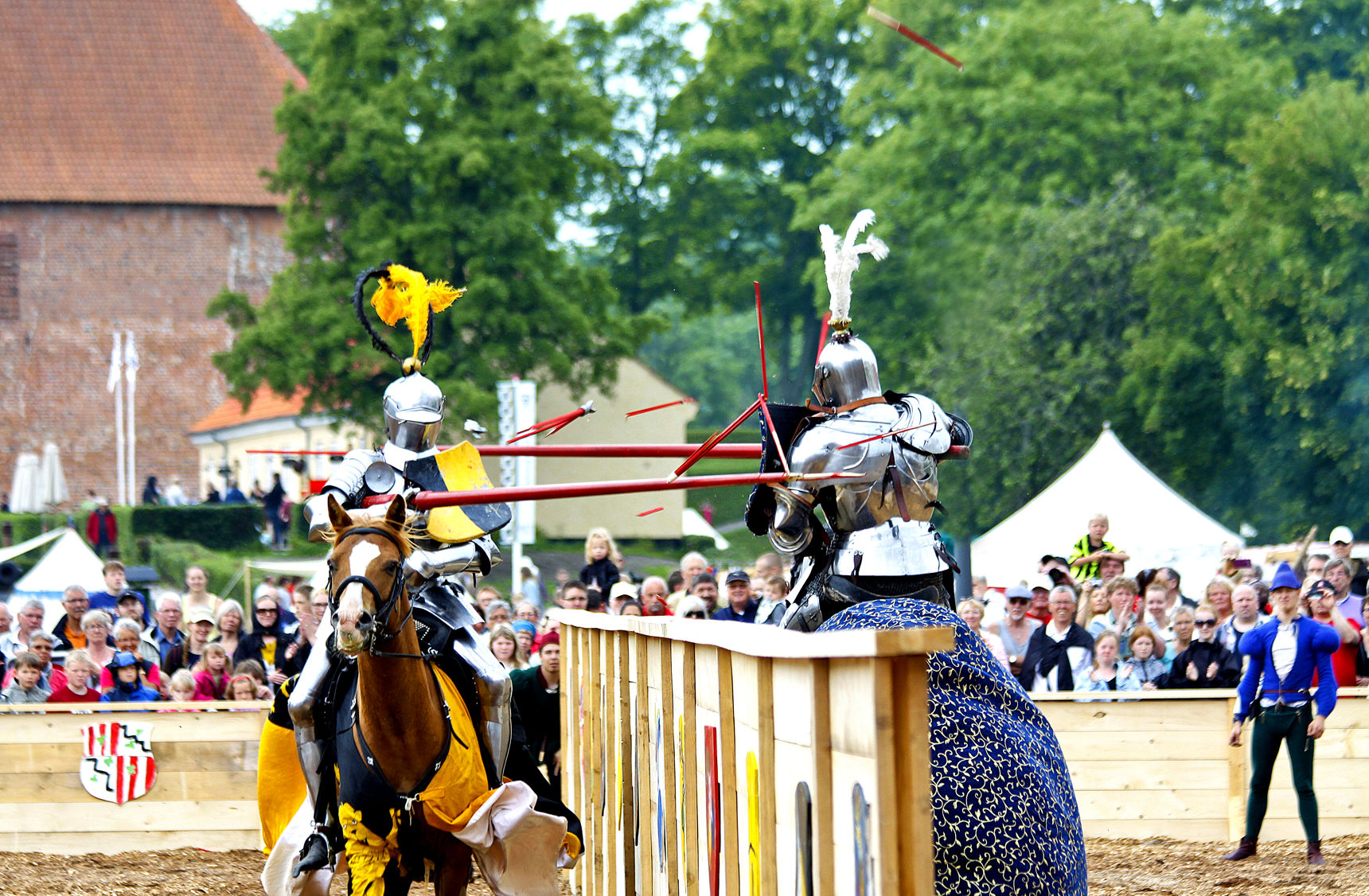 Ridderturnering ved middelaldermarkedet Danehof