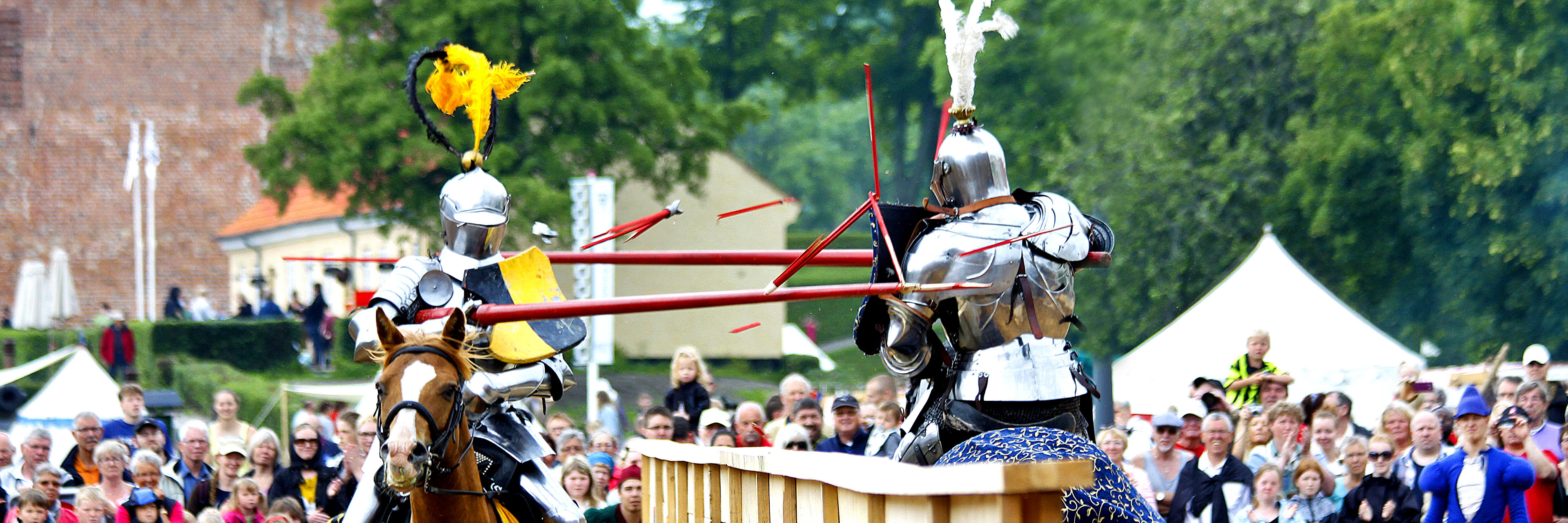 Ridderturnering ved middelaldermarkedet Danehof