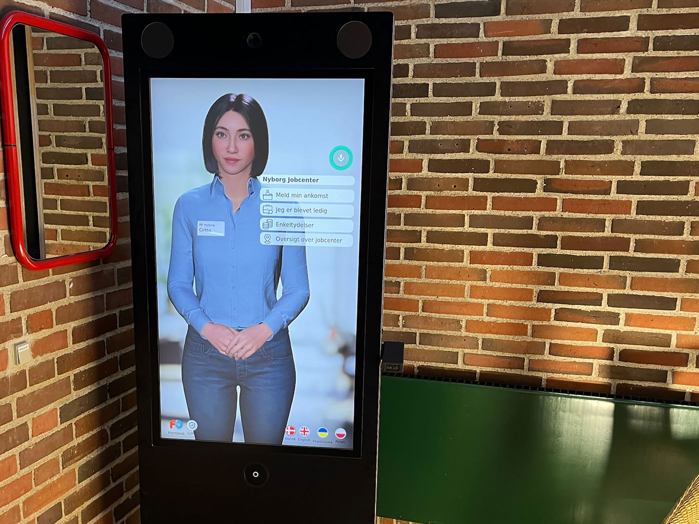 Gitto - en virtuel medarbejder i Nyborg Jobcenter