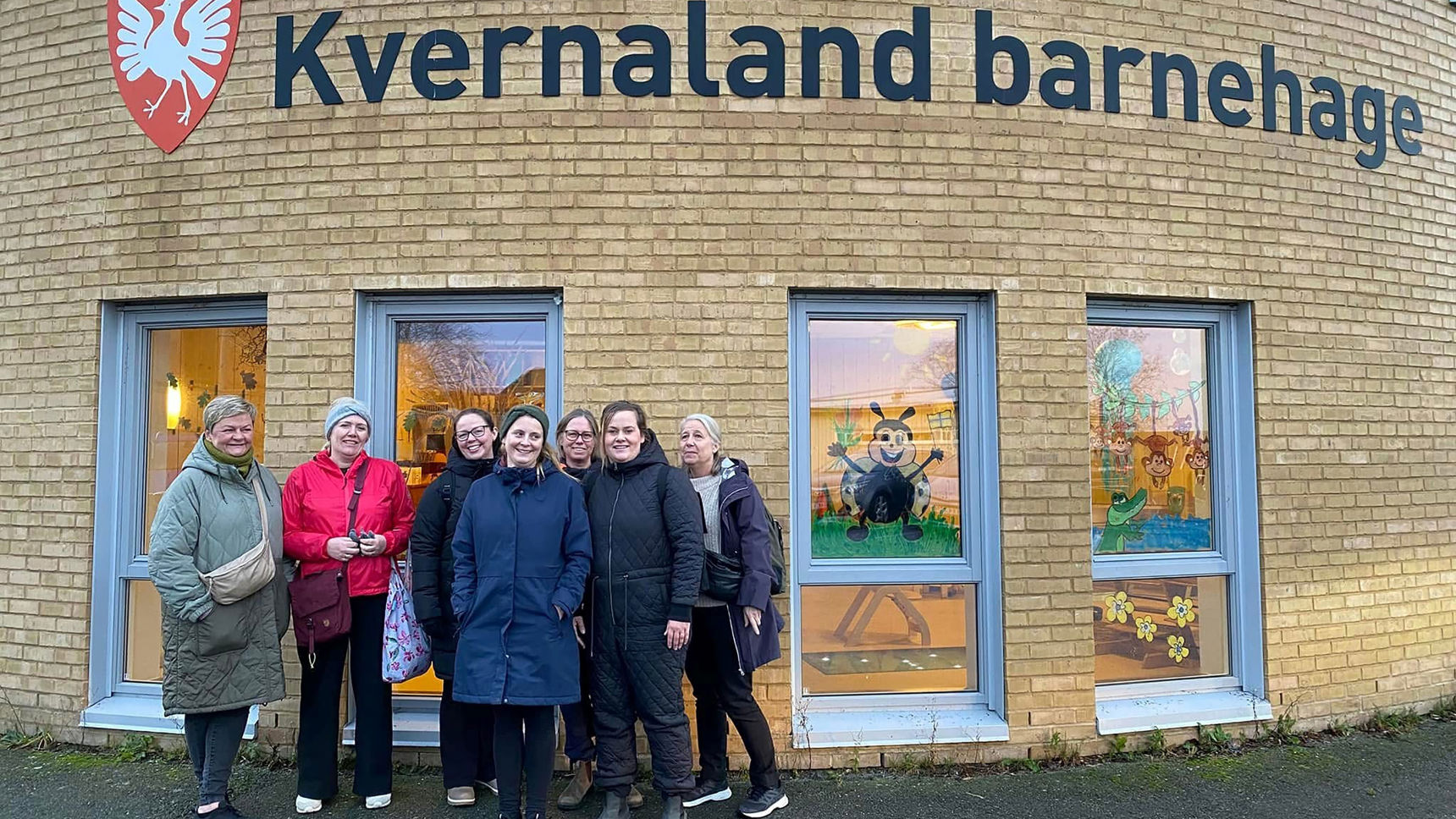 8 pædagoger på Jobshadowing i Stavanger uge 46 – 2024