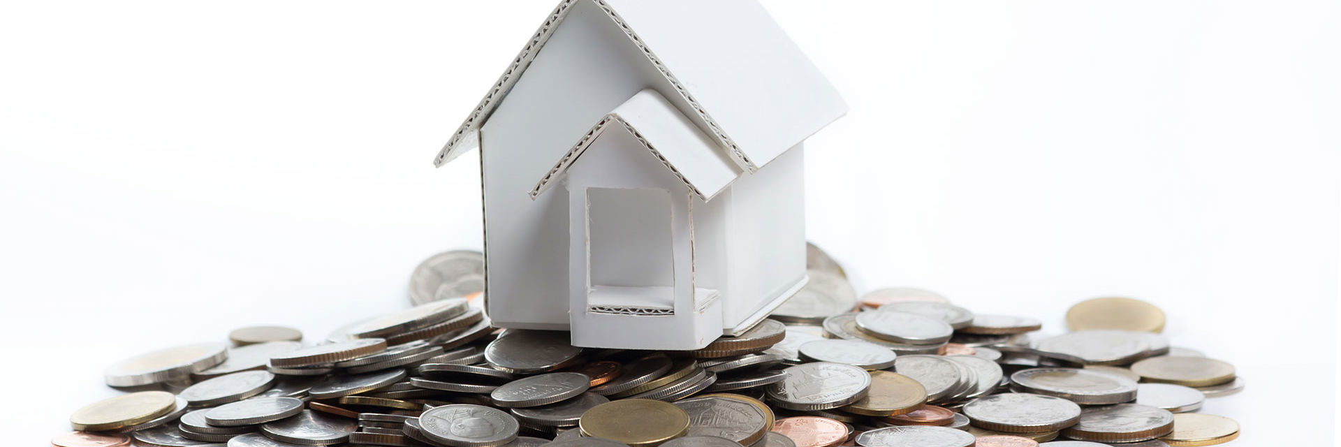 Paphus på en bunke penge