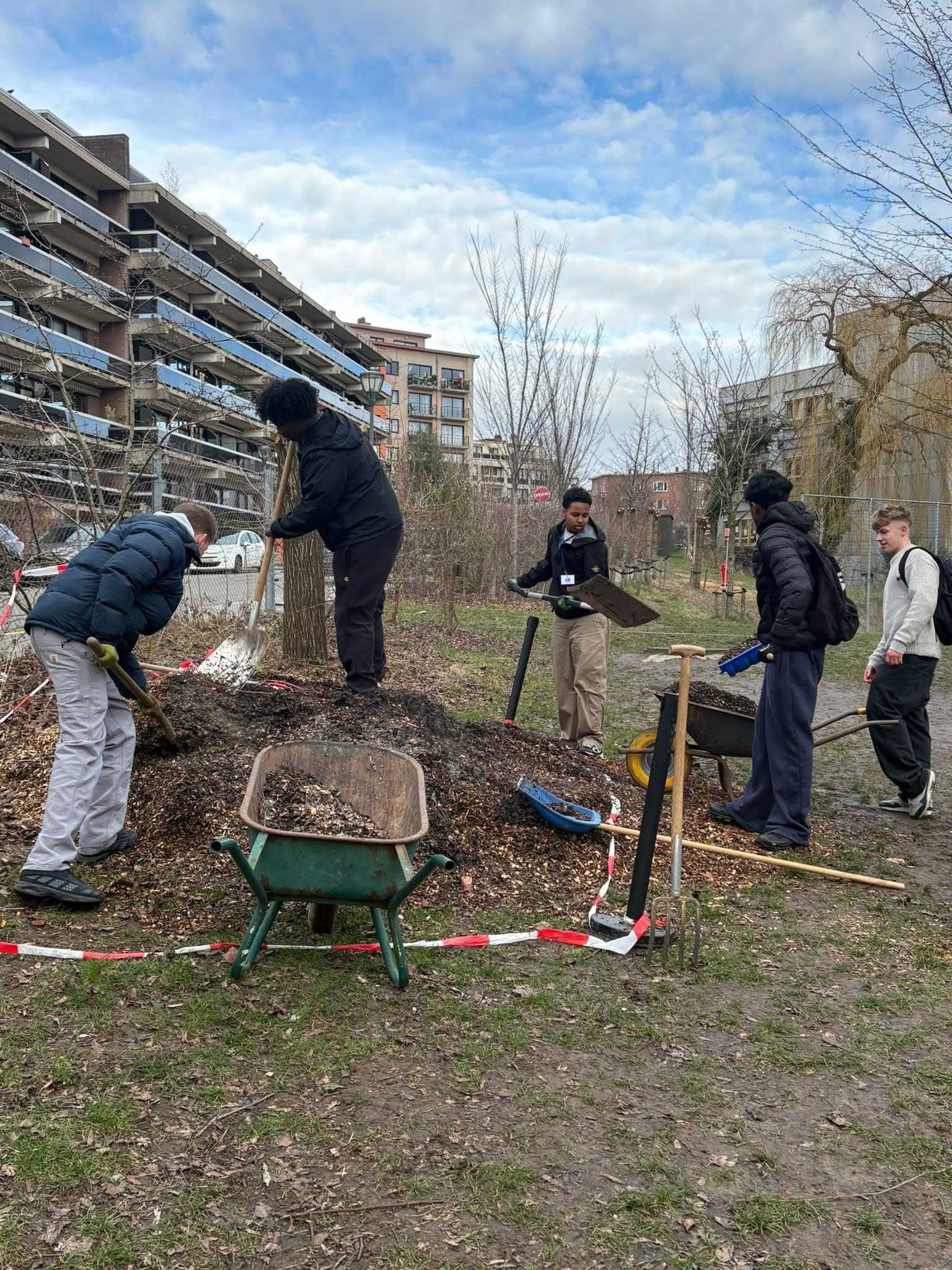 Elevrådsrejse til Bruxelles februar 2026 - gravearbejde