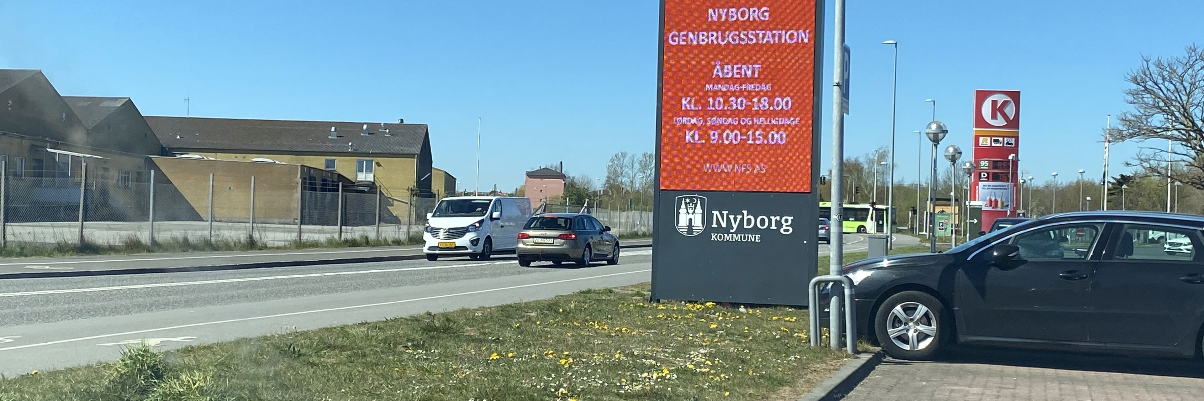 Pylon på Storebæltsvej