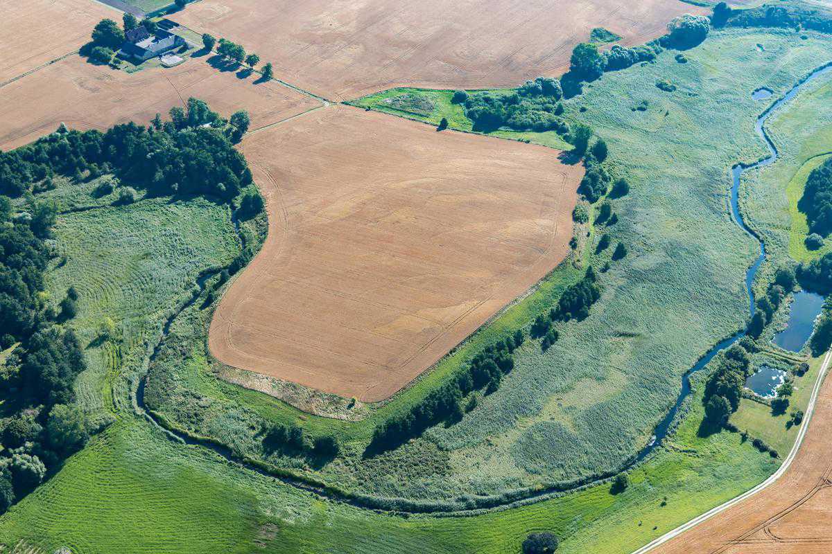 Vindinge Å set fra oven