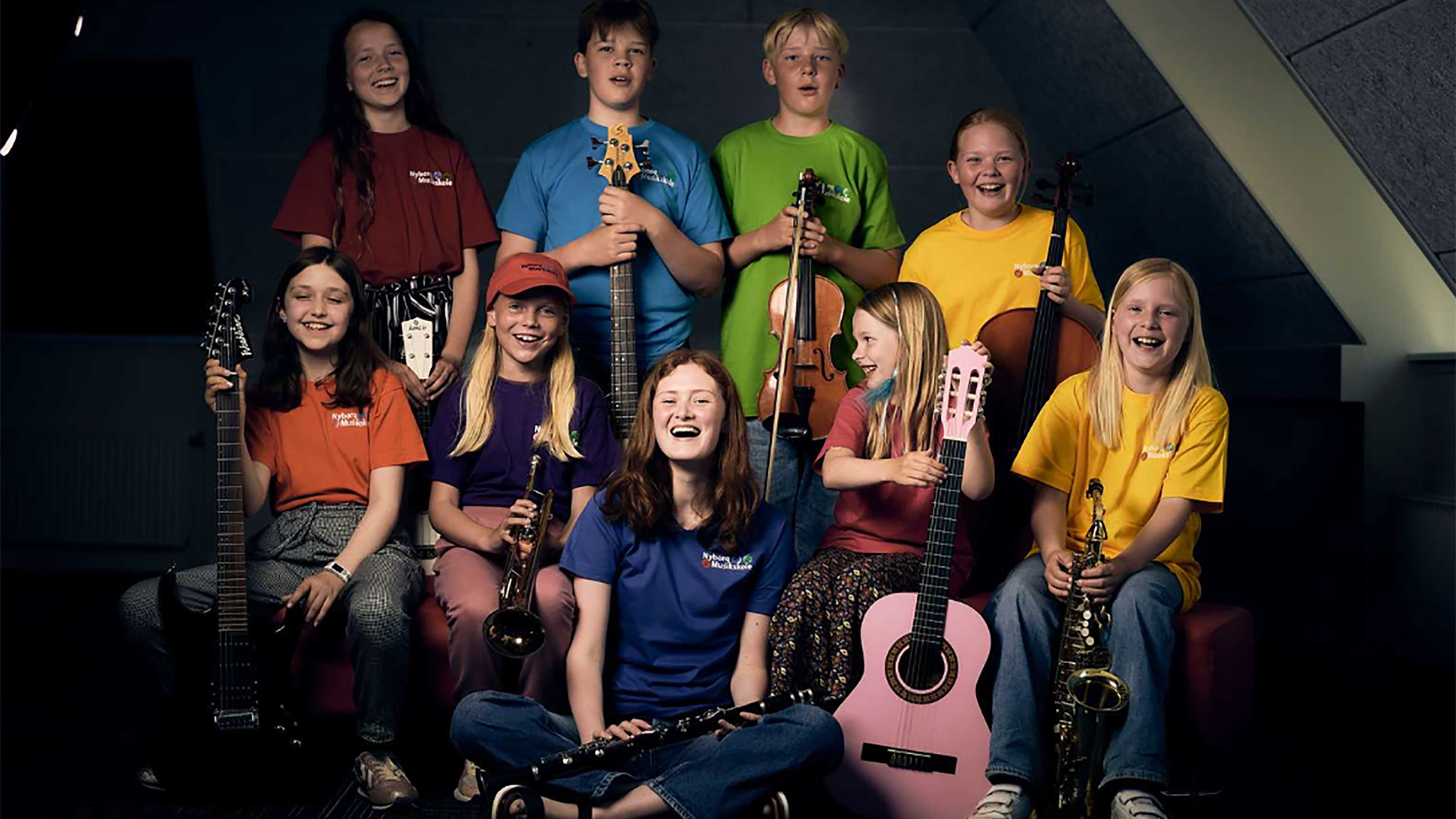 Samspilshold fra Nyborg Musikskole