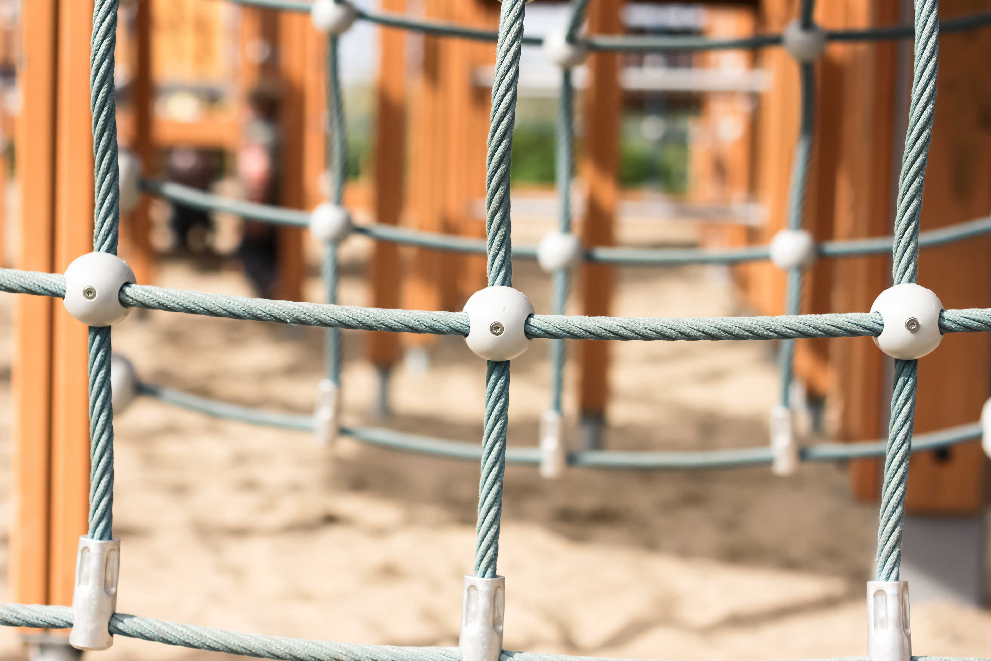 Klatretorv på en legeplads