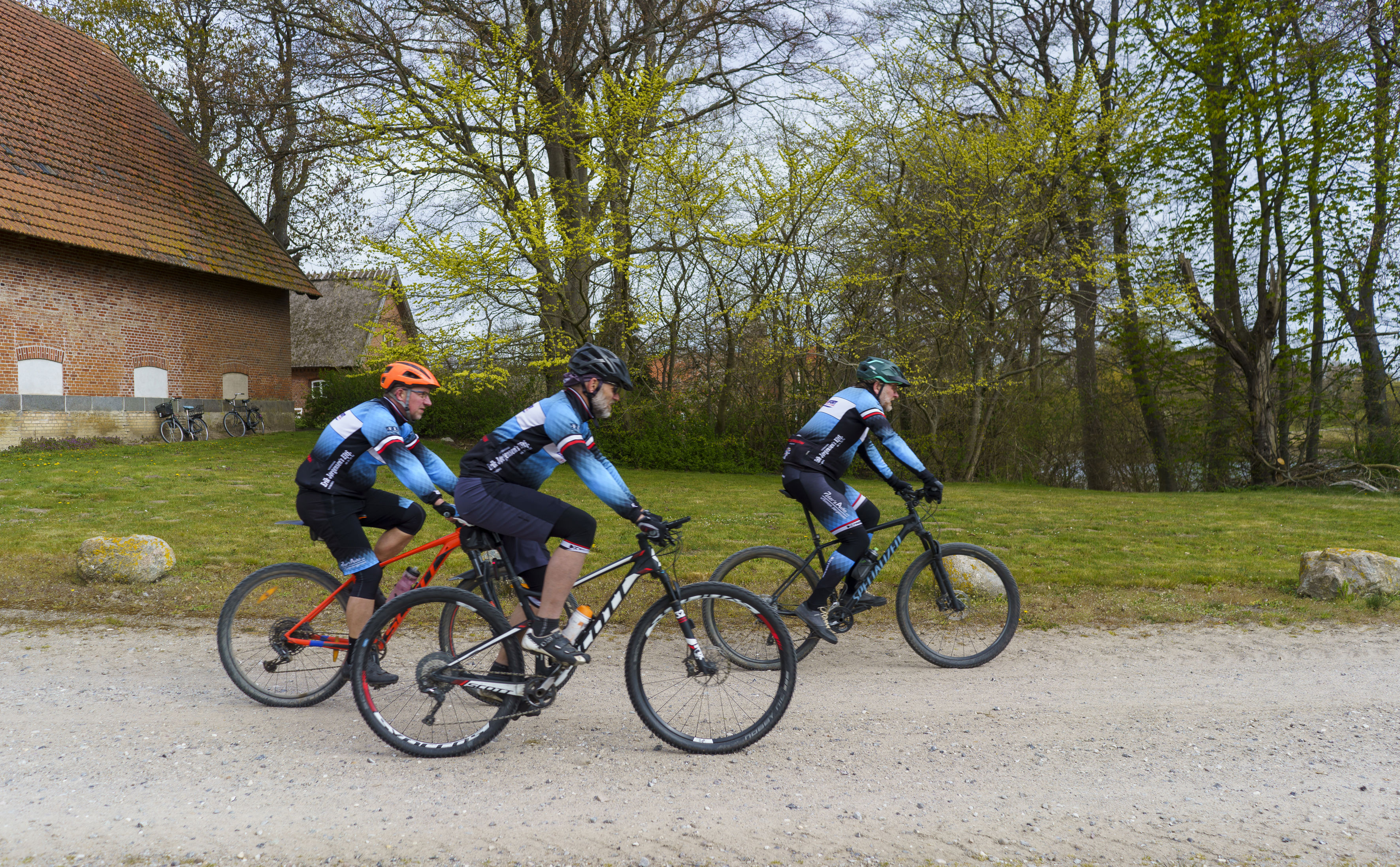 Nyborg Cykle Klub ved på Dyrehavevej ved Kejbergskoven