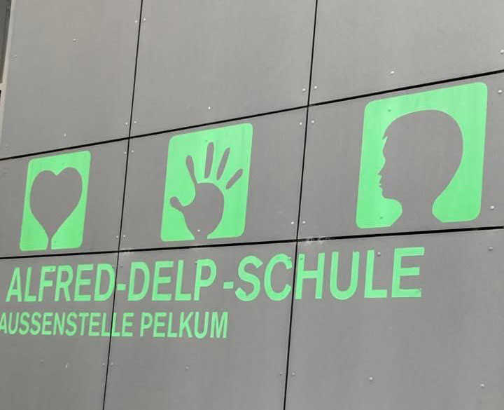 Logo Alfred-Delp-Schule i Tyskland